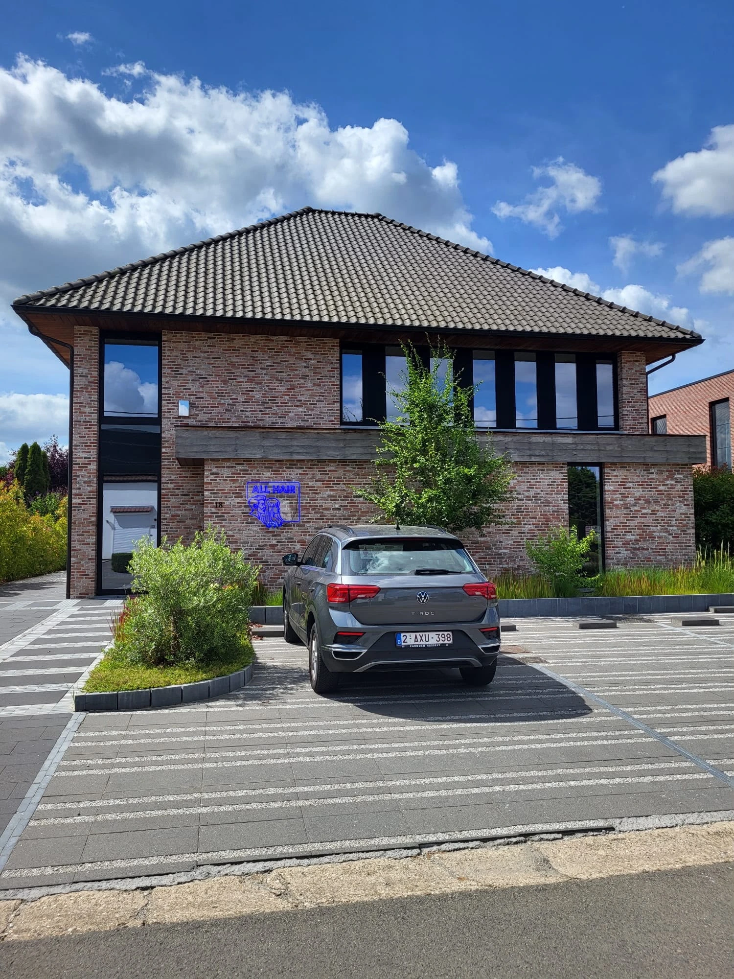 Het atelier van All Hair aan de Raamstraat 18 te Sint-Truiden